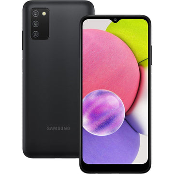 Buy Samsung,Samsung Galaxy A03S 4G(3GB RAM+64GB Storage) Dual SIM - Black-Unlocked-International Model - Gadcet.com | UK | London | Scotland | Wales| Ireland | Near Me | Cheap | Pay In 3 | Mobile Phones