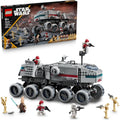 Buy LEGO,LEGO Star Wars 75413 Republic Juggernaut - Building Toy with 3 Droid Figures & 5 Minifigures incl. Ki-Adi-Mundi with a Lightsaber - Gift for 9+ Year Old Boys & The Clone Wars Fans - Gadcet UK | UK | London | Scotland | Wales| Near Me | Cheap | Pay In 3 | Construction Set Toys