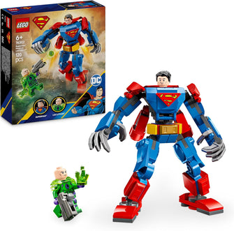 Buy LEGO,LEGO DC Superman Mech vs. Lex Luthor, Super Heroes Toy with 2 Minifigures, a Stud Shooter & Kryptonite - Buildable Figure Set - Gift 6 Plus Year Old Boys & Girls - Gadcet UK | UK | London | Scotland | Wales| Near Me | Cheap | Pay In 3 | Interlocking Blocks