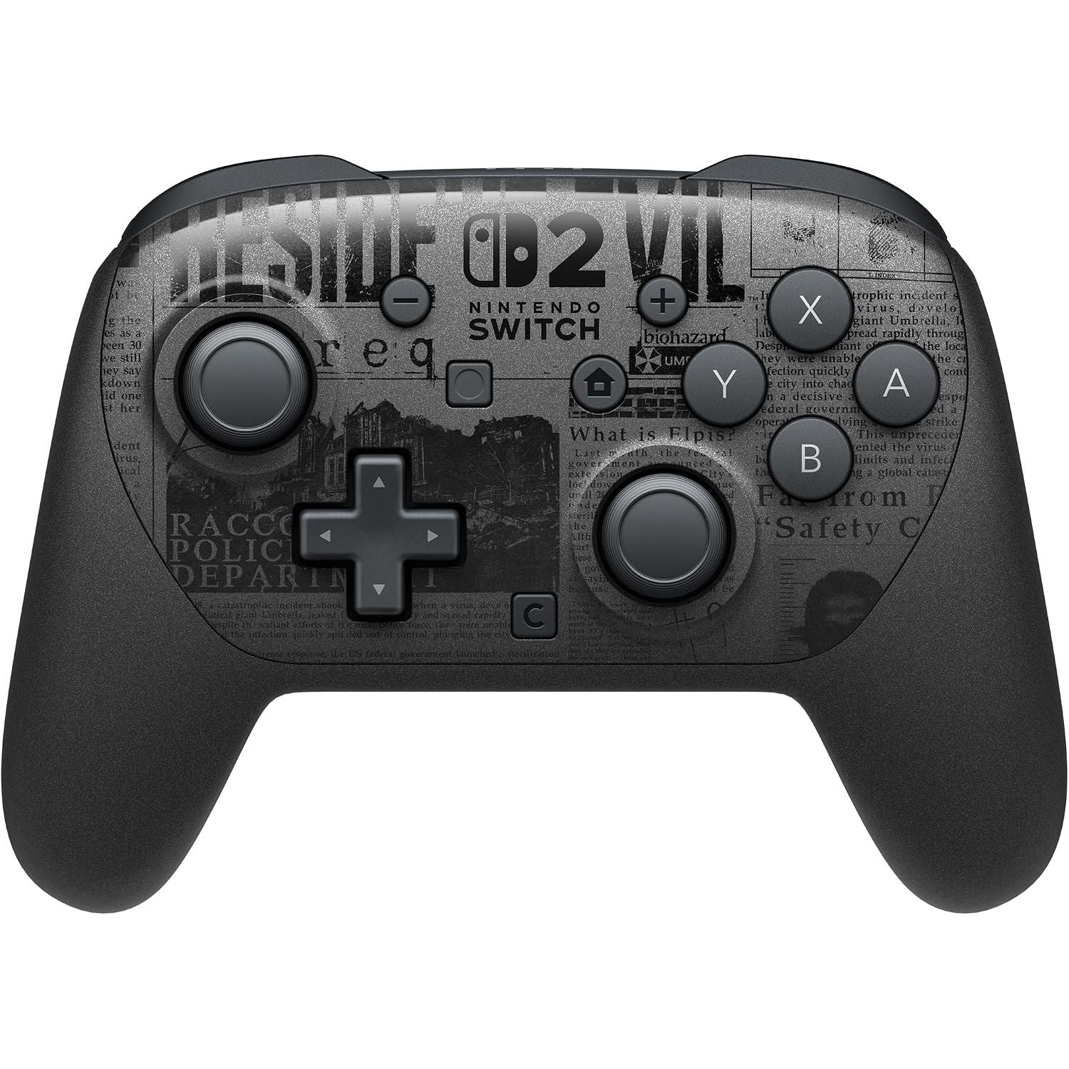 Nintendo Switch 2 Pro Controller Resident Evil Requiem Edition