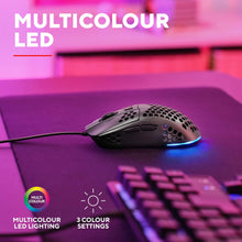 Buy Trust Gaming,Trust Gaming GXT 928 Helox Superlight Wired Gaming Mouse – 65g, 200-6400 DPI, Optical Sensor, 6 Programmable Buttons, RGB LED – Black - Gadcet UK | UK | London | Scotland | Wales| Near Me | Cheap | Pay In 3 | Gaming Mouse