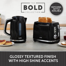 Buy BREVILLE,Breville Bold Black 2-Slice Toaster with High-Lift and Wide Slots | Black and Silver Chrome - Gadcet UK | UK | London | Scotland | Wales| Ireland | Near Me | Cheap | Pay In 3 | Electronics