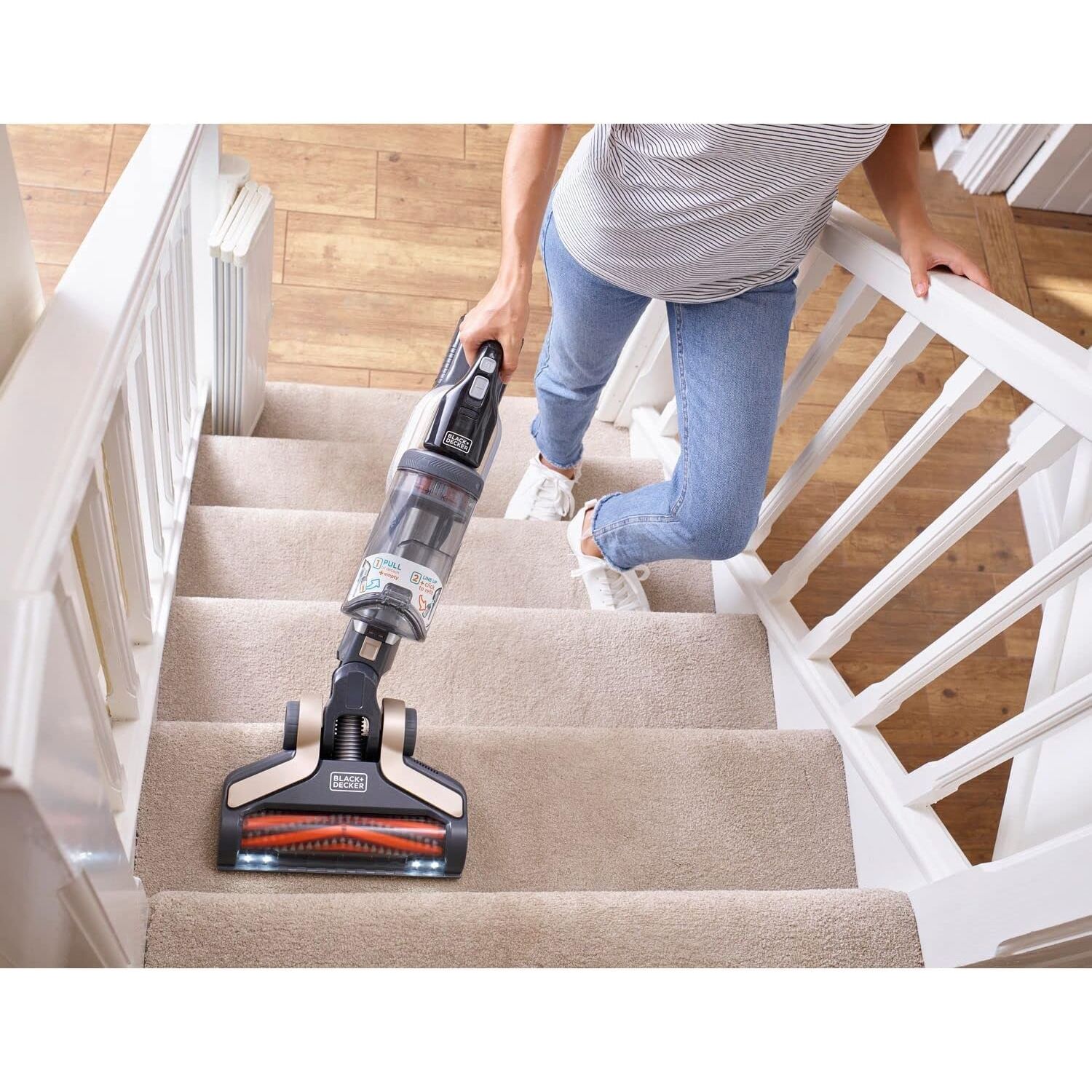 Buy Black+Decker,Black+Decker BHFEV36B2D-GB Powerseries Extreme Cordless Vacuum Cleaner - Champagne Gold/Grey - Gadcet UK | UK | London | Scotland | Wales| Near Me | Cheap | Pay In 3 | Vacuums