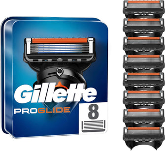 Buy Gillette,Gillette ProGlide Men’s Razor Blade Refills, 8 Count, with 5 Anti-Friction Blades for a Close, Long-Lasting Shave - Gadcet UK | UK | London | Scotland | Wales| Near Me | Cheap | Pay In 3 | Shaver