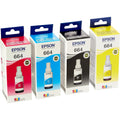 Buy Epson,Epson EPT664BK/C/M/Y (2) Ink Cartridge (Pack of 4) - Gadcet UK | UK | London | Scotland | Wales| Ireland | Near Me | Cheap | Pay In 3 | Toner & Inkjet Cartridge Refills