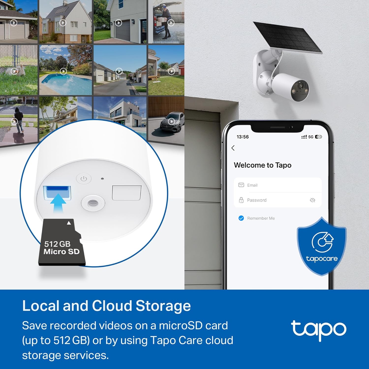 Buy Tapo,Tapo 2K Solar Security Camera Kit - Rechargeable Battery, Solar Panel, AI Detection, Colour Night Vision, Indoor/Outdoor, Alexa & Google Compatible (TC82 KIT) - Gadcet UK | UK | London | Scotland | Wales| Near Me | Cheap | Pay In 3 | Surveillance Cameras