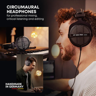 Beyerdynamic DT990 PRO Open Dynamic Studio 250 Ohm Headphones