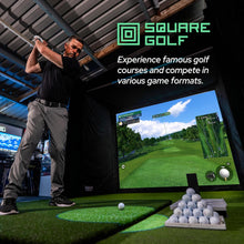 Buy Square,Square Golf Indoor Golf Launch Monitor – Portable Golf Simulator & Swing Analysis System - Gadcet UK | UK | London | Scotland | Wales| Near Me | Cheap | Pay In 3 | Golf Training Aids