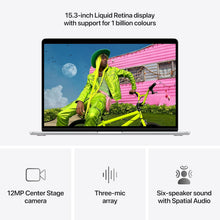 Apple MacBook Air 15-inch M5 Chip Laptop  – 15.3" Liquid Retina Display, 16GB Unified Memory, 512GB SSD, Wi-Fi 7 Silver