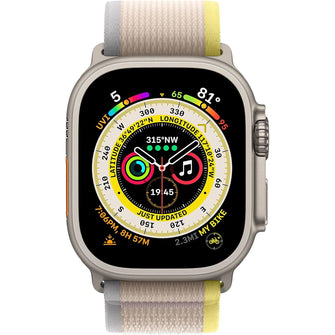 Buy Apple,Apple Watch Ultra GPS + Cellular 49mm – Titanium Case, Yellow/Beige Trail Loop - Gadcet UK | UK | London | Scotland | Wales| Near Me | Cheap | Pay In 3 | Smart Watches