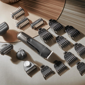 Remington ONE 18-in-1 Total Body Multi-Groomer - Hair, Beard, Body Trimmer, 60-Min Run Time, Waterproof, Cordless (PG780)