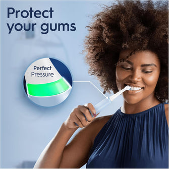 Buy Cashify Tech Ltd,Oral-B iO 3 Ice Blue Electric Toothbrush Gift Edition - Gadcet UK | UK | London | Scotland | Wales| Near Me | Cheap | Pay In 3 | Electric Toothbrush