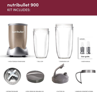 Buy Nutribullet,NutriBullet NBLP9 900W Blender Champagne Multi-Function Cold Beverage Smoothie Maker- 2 Cup Sizes and Stay Fresh Lid - Gadcet UK | UK | London | Scotland | Wales| Ireland | Near Me | Cheap | Pay In 3 | Electronics