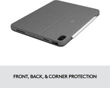 Logitech iPad Air 4th Gen Folio Keyboard Case - Grey - 3