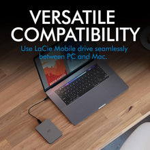 Buy LaCie,LaCie Mobile Drive 5TB Portable External Hard Drive for Mac & PC, Space Grey, with Data Rescue Service (STLR5000400) - Gadcet UK | UK | London | Scotland | Wales| Near Me | Cheap | Pay In 3 | External Hard drives