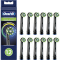 Buy Oral-B,Oral-B Cross Action Electric Toothbrush Head with CleanMaximiser Technology, Angled Bristles for Deeper Plaque Removal, Pack of 12 Toothbrush Heads, Recyclable Carton, Suitable for Mailbox, Black - Gadcet UK | UK | London | Scotland | Wales| Near Me | Cheap | Pay In 3 | Toothbrushes