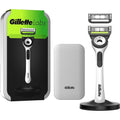 Buy Gillette,Gillette Labs Men's White Razor with Exfoliating Bar, 1 Handle + 2 Blade Refills, Travel Case and Stand - Gadcet  | UK | London | Scotland | Wales| Near Me | Cheap | Pay In 3 | Razors & Razor Blades