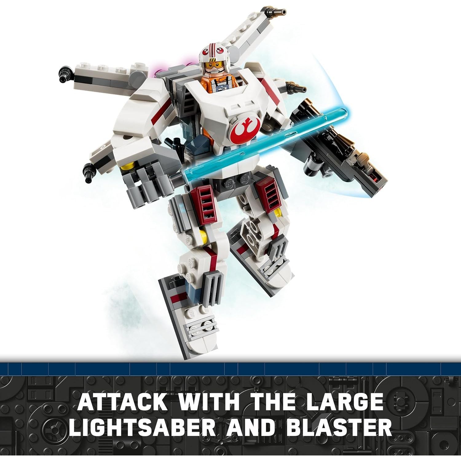 Buy LEGO,LEGO Star Wars Luke Skywalker X-Wing Mech (75390) – Collectible Building Toy with Minifigure – Ages 6+ - Gadcet UK | UK | London | Scotland | Wales| Near Me | Cheap | Pay In 3 | Building Toys