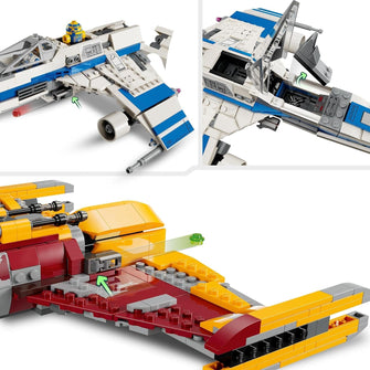 Buy LEGO,LEGO 75364 Star Wars New Republic E-Wing vs. Shin Hati’s Starfighter, Ahsoka Series Set with 2 Toy Vehicles, Droid Figure, 4 Minifigures and 2 Lightsabers - Gadcet UK | UK | London | Scotland | Wales| Ireland | Near Me | Cheap | Pay In 3 | Toys