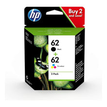 Buy HP,HP N9J71AE 62 Original Ink Cartridges, Black and Tri-color, Multipack, 2 Count (Pack of 1) - Gadcet UK | UK | London | Scotland | Wales| Ireland | Near Me | Cheap | Pay In 3 | Toner & Inkjet Cartridge Refills