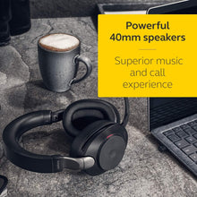 Buy Jabra,Jabra Evolve2 85 Wireless PC Headset – Noise Cancelling UC Certified Stereo Headphones With Long-Lasting Battery – USB-C Bluetooth Adapter – Black - Gadcet UK | UK | London | Scotland | Wales| Near Me | Cheap | Pay In 3 | Headphones & Earphones
