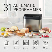 Buy Panasonic,Panasonic SD-YR2550SXC Automatic Breadmaker, Yeast Dispenser, 31 Programs, Dual Sensors, Digital Timer, Silver - Gadcet UK | UK | London | Scotland | Wales| Near Me | Cheap | Pay In 3 | Breadmakers