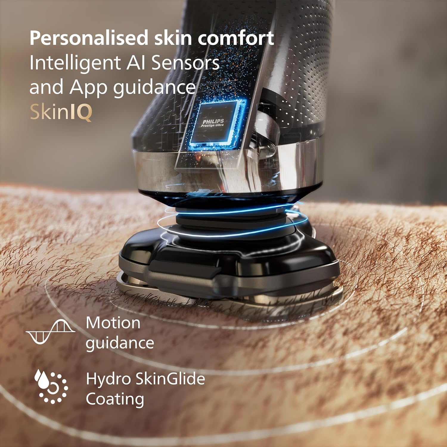Buy Philips,Philips Shaver i9000 Wet & Dry – SkinIQ Technology, Triple Lift & Cut, 360° Rotating Dual Precision Blades, Dark Slate (Model X9002/30) - Gadcet UK | UK | London | Scotland | Wales| Near Me | Cheap | Pay In 3 | Shaver & Trimmer