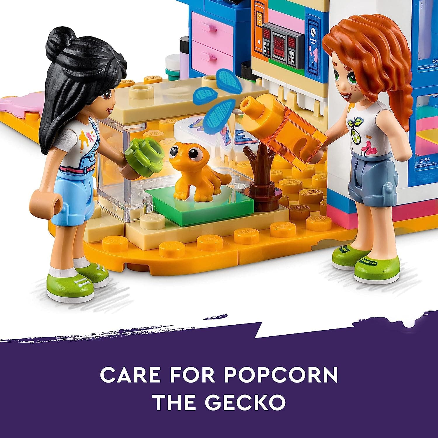 Buy LEGO,LEGO 41739 Friends Liann's Room, Art-Themed Bedroom Playset with Pet Gecko, Liann & Autumn Mini-Dolls, Collectible Toy for Kids, Girls and Boys Aged 6 Plus, Small Gift Idea, 2023 Characters - Gadcet UK | UK | London | Scotland | Wales| Ireland | Near Me | Cheap | Pay In 3 | Toys & Games