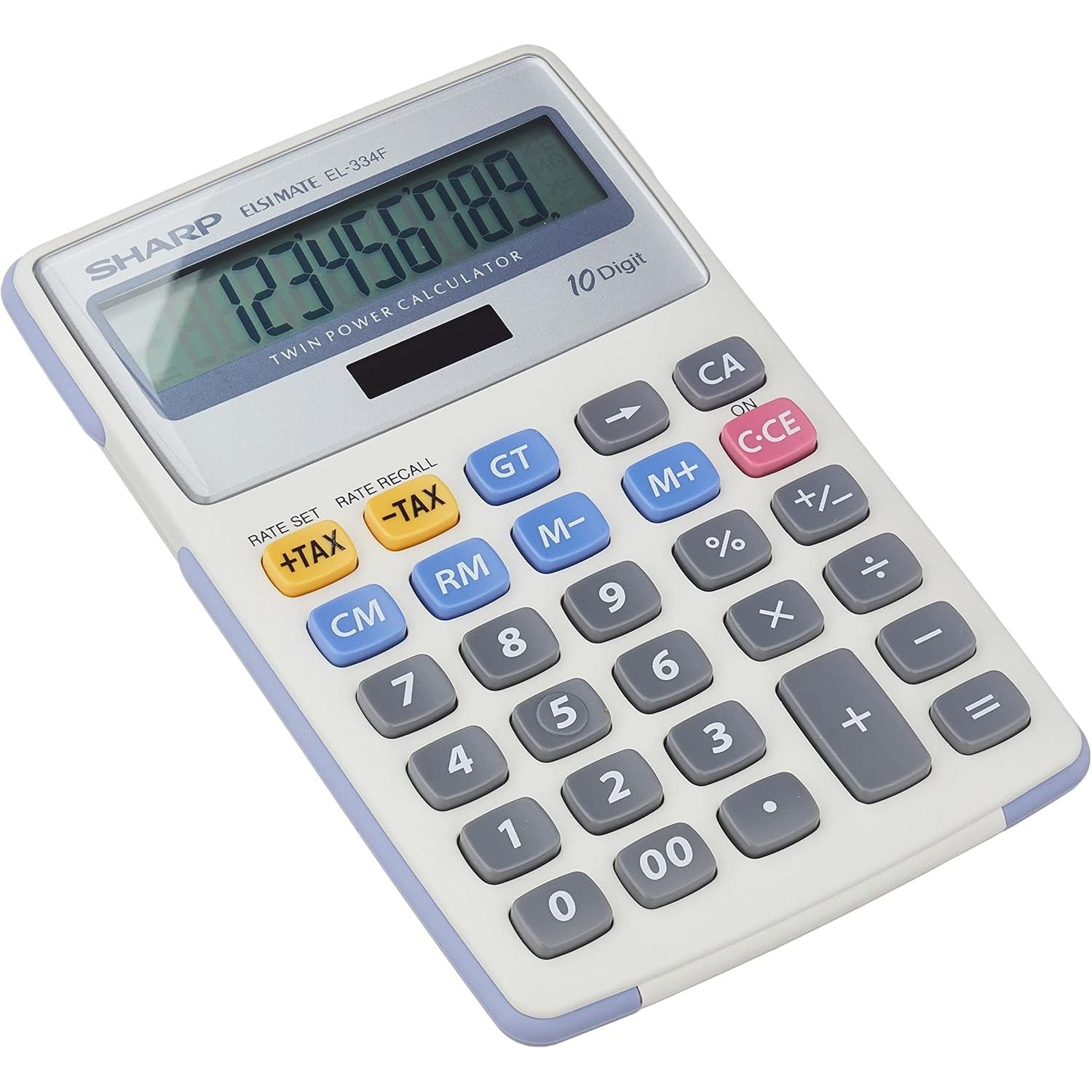 Buy SHARP,Sharp EL‑334 Calculator – Off‑White - Gadcet UK | UK | London | Scotland | Wales| Near Me | Cheap | Pay In 3 | desk calculator