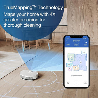 Buy ECOVACS,ECOVACS DEEBOT N8+ Robot Vacuum Cleaner 2300Pa with OZMO™ Mop - Gadcet UK | UK | London | Scotland | Wales| Ireland | Near Me | Cheap | Pay In 3 | Vacuum Cleaner