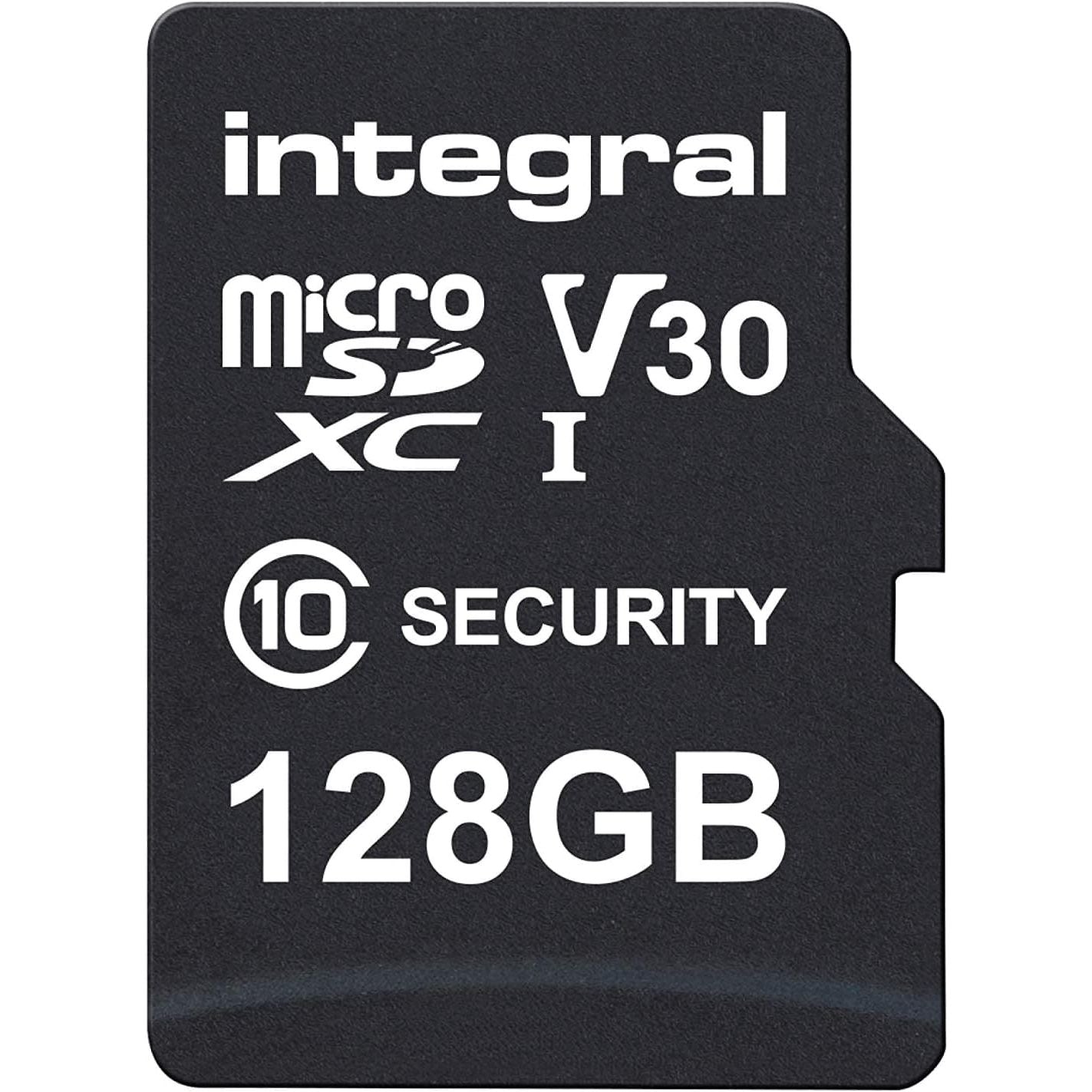 Buy Integral,Integral Micro SD Security Card 128GB for Dash-Cams, Home Cams, CCTV, Body Cams and Drones. Extended lifetime and reliable recording time after time with High Endurance - Gadcet UK | UK | London | Scotland | Wales| Near Me | Cheap | Pay In 3 | Flash Memory Cards