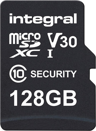Buy Integral,Integral Micro SD Security Card 128GB for Dash-Cams, Home Cams, CCTV, Body Cams and Drones. Extended lifetime and reliable recording time after time with High Endurance - Gadcet UK | UK | London | Scotland | Wales| Near Me | Cheap | Pay In 3 | Flash Memory Cards