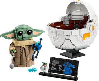 Buy LEGO,LEGO Star Wars 75403 Grogu with Hover Pram Building Toy Set, Collectible Character Figure for The Mandalorian TV Show Fans, Display Gift Idea for 10+ Year Old Boys & Girls - Gadcet UK | UK | London | Scotland | Wales| Near Me | Cheap | Pay In 3 | Interlocking Blocks