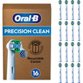 Buy Oral-B,Oral-B Pro Precision Clean Electric Toothbrush Head, X-Shape And Angled Bristles for Deeper Plaque Removal, Pack of 16 Toothbrush Heads, White - Gadcet UK | UK | London | Scotland | Wales| Near Me | Cheap | Pay In 3 | Health & Beauty