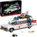 LEGO Icons Ghostbusters ECTO-1 Car Kit, Large Set for Adults, Gift Idea for Men, Women, Her, Him, Collectable Model for Display, Nostalgic Home Décor 10274 - 1