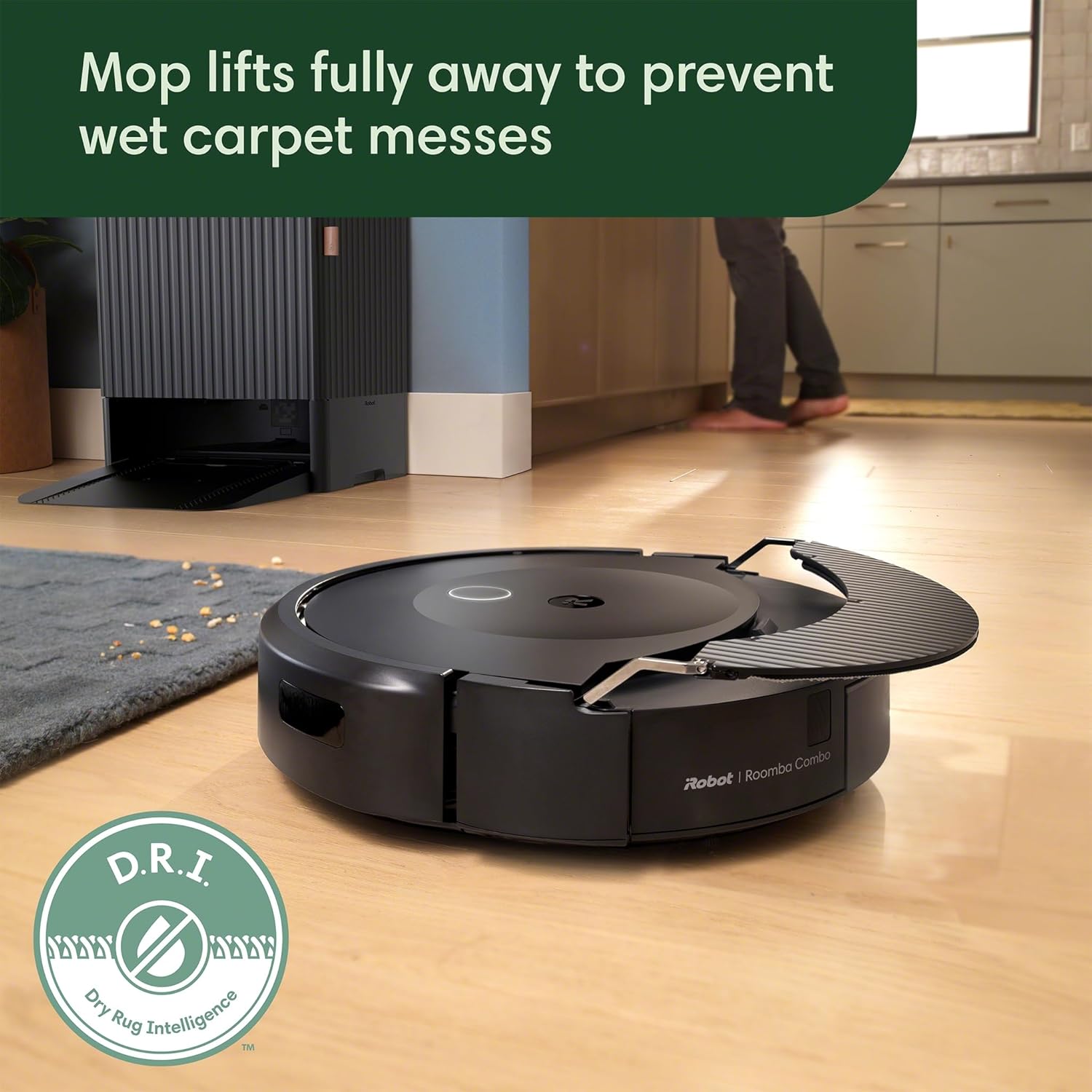 Buy iRobot,iRobot Roomba Combo 10 Max Robot Vacuum & Mop with AutoWash Dock - Multi-Functional Base, Self-Emptying, Auto-Retract Pad, Washes & Dries Pad, Avoids Obstacles - Gadcet UK | UK | London | Scotland | Wales| Near Me | Cheap | Pay In 3 | Vacuums