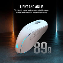 Corsair M75 Wireless Lightweight RGB Gaming Mouse – 89g Ambidextrous Mouse with MARKSMAN 26K Sensor, SLIPSTREAM Wireless & iCUE