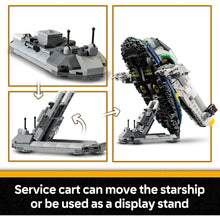 Buy Lego,LEGO® Star Wars™ Jango Fett’s Starship (75433) – Play & Display Set with Rotating Wings & 3 Minifigures - Gadcet UK | UK | London | Scotland | Wales| Near Me | Cheap | Pay In 3 | Toy Spaceships