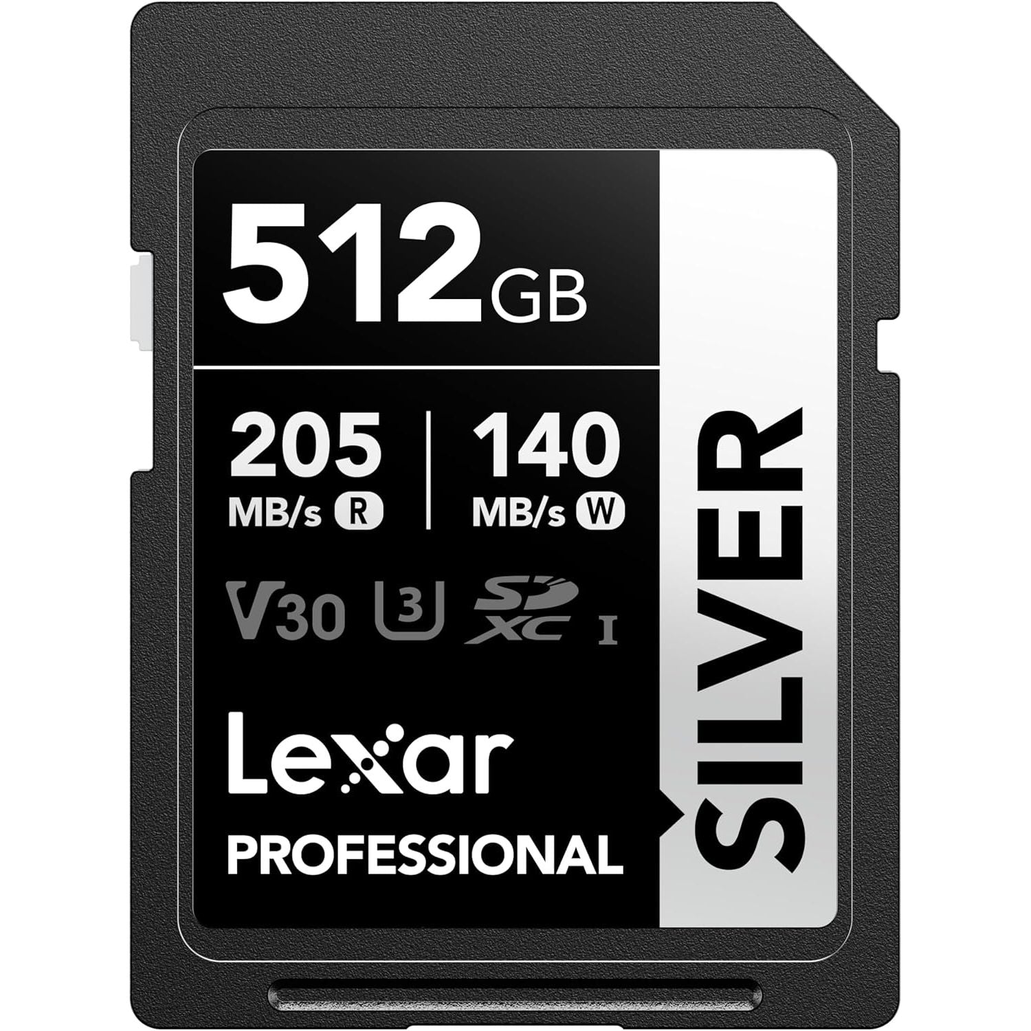 Buy Lexar,Lexar 512GB SDXC UHS-I Memory Card (Silver) – Up to 205MB/s Read, 140MB/s Write – Class 10, U3, V30 – Ideal for Photography & 4K Video - Gadcet UK | UK | London | Scotland | Wales| Near Me | Cheap | Pay In 3 | Flash Memory Cards