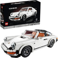 LEGO 10295 Icons Porsche 911 Racing Car Building Set, Collectible Turbo Targa, 2in1 Model - 1