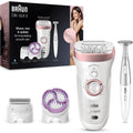 Buy Braun,Braun Silk-pil 9 Epilator for Long-Lasting Hair Removal with Electric Shaver & Trimmer, Bikini Trimmer & Exfoliator, 100% Waterproof, UK 2 Pin Plug, 9-980, Rose Gold - Gadcet UK | UK | London | Scotland | Wales| Ireland | Near Me | Cheap | Pay In 3 | Health & Beauty
