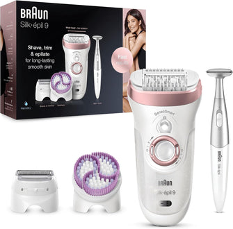 Braun Silk-epil 9 9/980 SensoSmart Wet/Dry Cordless Epilator - 1