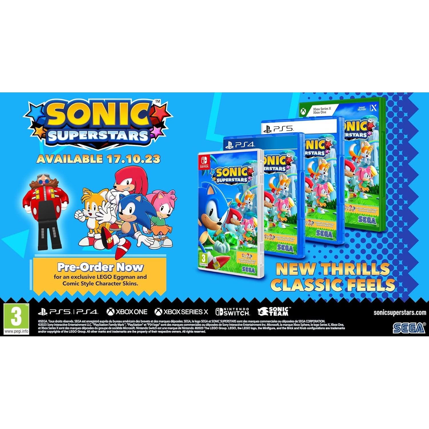 Buy PlayStation,SEGA Sonic Superstars - PS5 Game - Gadcet UK | UK | London | Scotland | Wales| Near Me | Cheap | Pay In 3 | Video Game Software