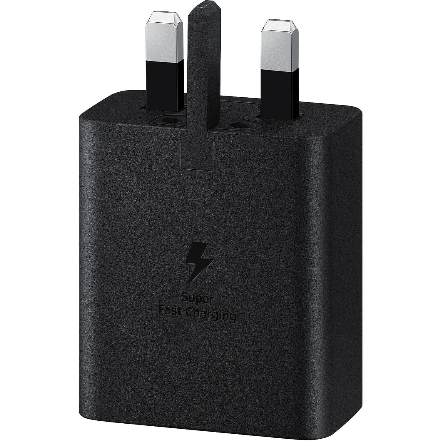 Buy Samsung,Samsung Galaxy Official 45W Super Fast Charger 2.0 (with USB-C to C Data Cable), Black - Gadcet UK | UK | London | Scotland | Wales| Ireland | Near Me | Cheap | Pay In 3 | Mobile Phone Accessories