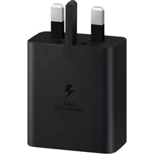 Buy Samsung,Samsung Galaxy Official 45W Super Fast Charger 2.0 (with USB-C to C Data Cable), Black - Gadcet UK | UK | London | Scotland | Wales| Ireland | Near Me | Cheap | Pay In 3 | Mobile Phone Accessories
