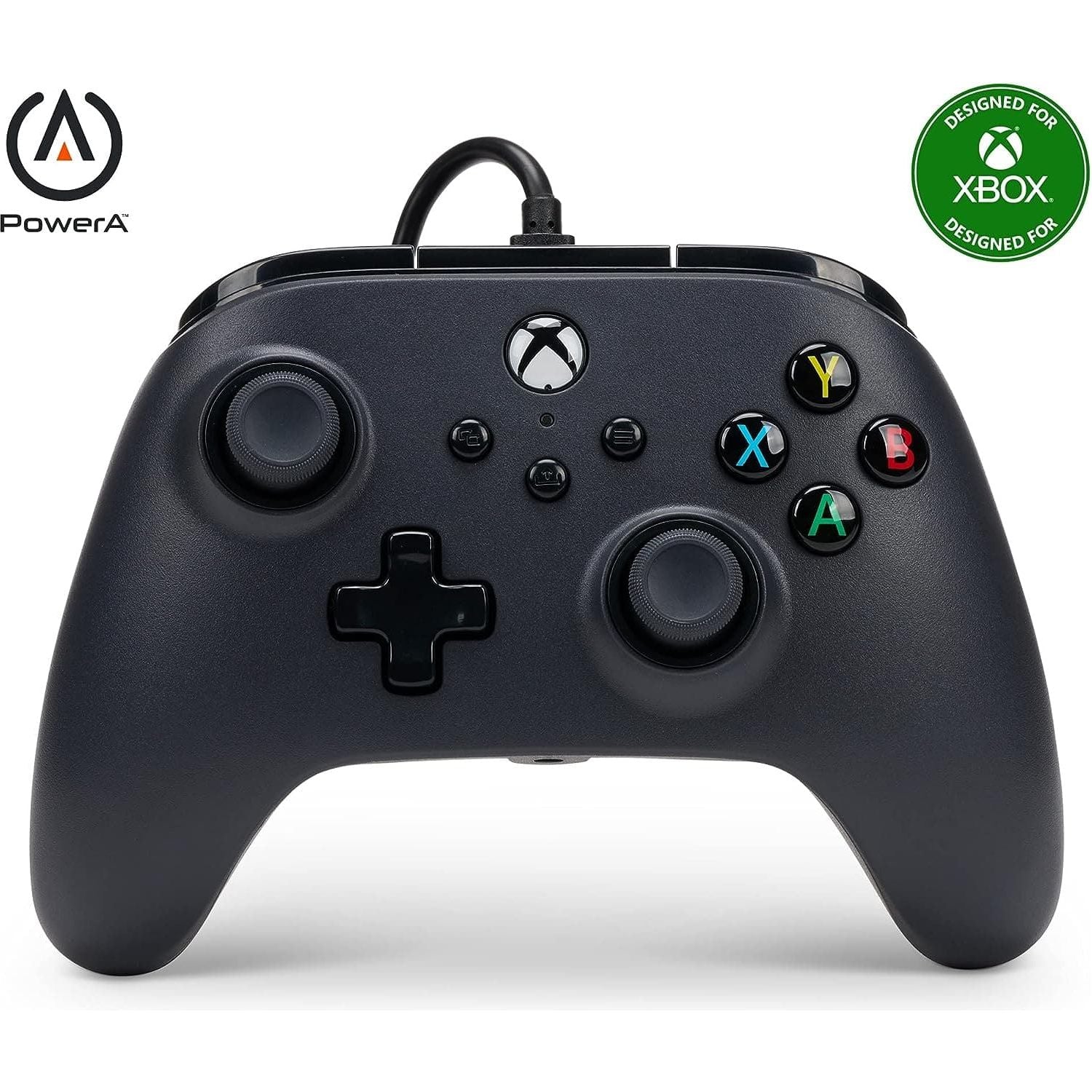 Buy POWERA,PowerA Wired Controller For Xbox Series X|S - Black, Gamepad, Wired Video Game Controller, Gaming Controller, Works with Xbox One (Xbox Series X) - Gadcet UK | UK | London | Scotland | Wales| Ireland | Near Me | Cheap | Pay In 3 | Game Controllers