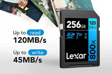 Buy Lexar,Lexar High-Performance 800x SD Card 256GB, SDXC UHS-I Memory Card BLUE Series, Up to 120MB/s Read, Up to 45MB/s Write, for Point-and-shoot Cameras, Mid-range DSLR, HD Camcorder (LSD0800256G-BNNAG) - Gadcet UK | UK | London | Scotland | Wales| Near Me | Cheap | Pay In 3 | Flash Memory Cards