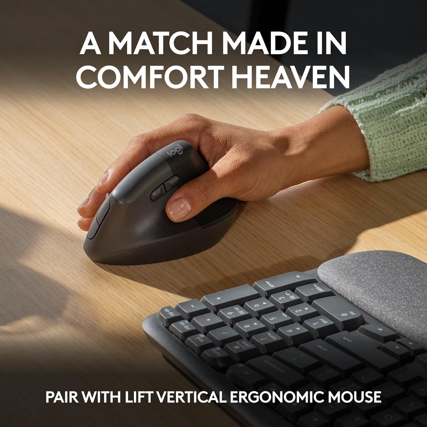Buy Logitech,Logitech Wave Keys Wireless Ergonomic Keyboard – Graphite (UK English QWERTY) - Gadcet UK | UK | London | Scotland | Wales| Near Me | Cheap | Pay In 3 | Keyboards