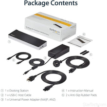Buy StarTech,StarTech.com USB-C Dock - 4K Triple Monitor Laptop Docking Station with Dual DisplayPort & HDMI - 100W Power Delivery - USB-C, 4x USB-A Hub - USB 3.1 Gen 1 Type-C Dock - Windows & Mac - Gadcet UK | UK | London | Scotland | Wales| Near Me | Cheap | Pay In 3 | Chargers & Docking Stations