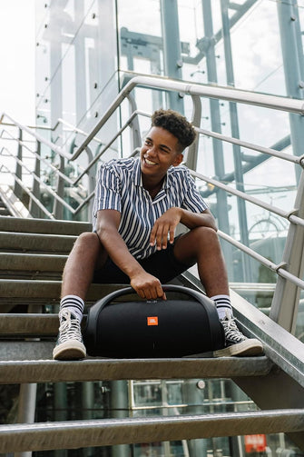 JBL Boombox 2 Portable Bluetooth Speaker - Black - 4